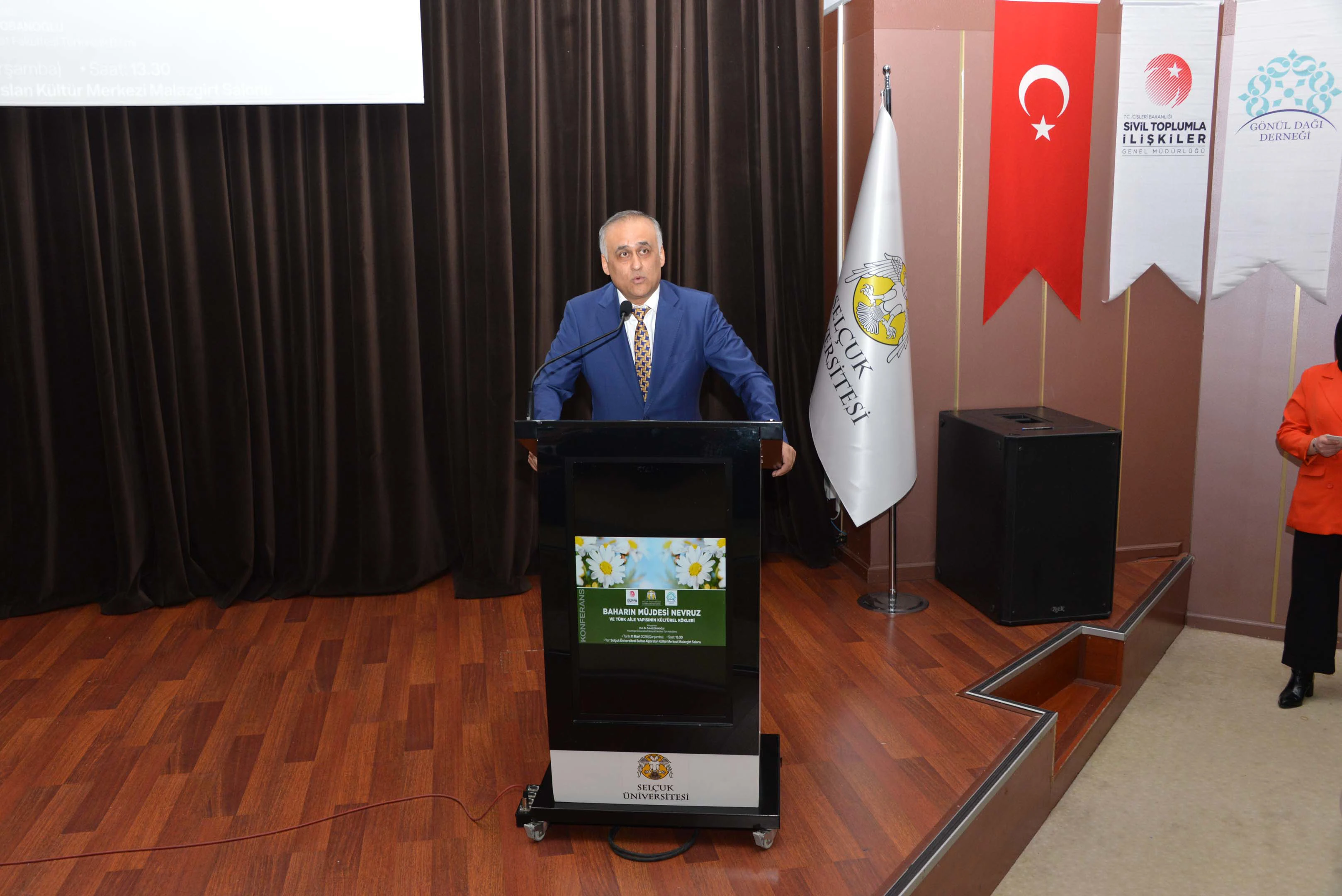 Selçuk Üniversitesi’nde Baharın Müjdesi Nevruz ve Türk Aile Yapısının Kültürel Kökleri’ Konferansı Düzenlendi